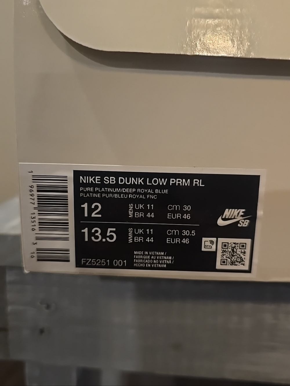 Rayssa Leal x Nike Dunk SB Low White - Picture 8 of 8